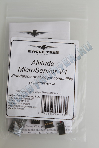 EagleTree Altitude MicroSensor (standalone or e-logger) V4